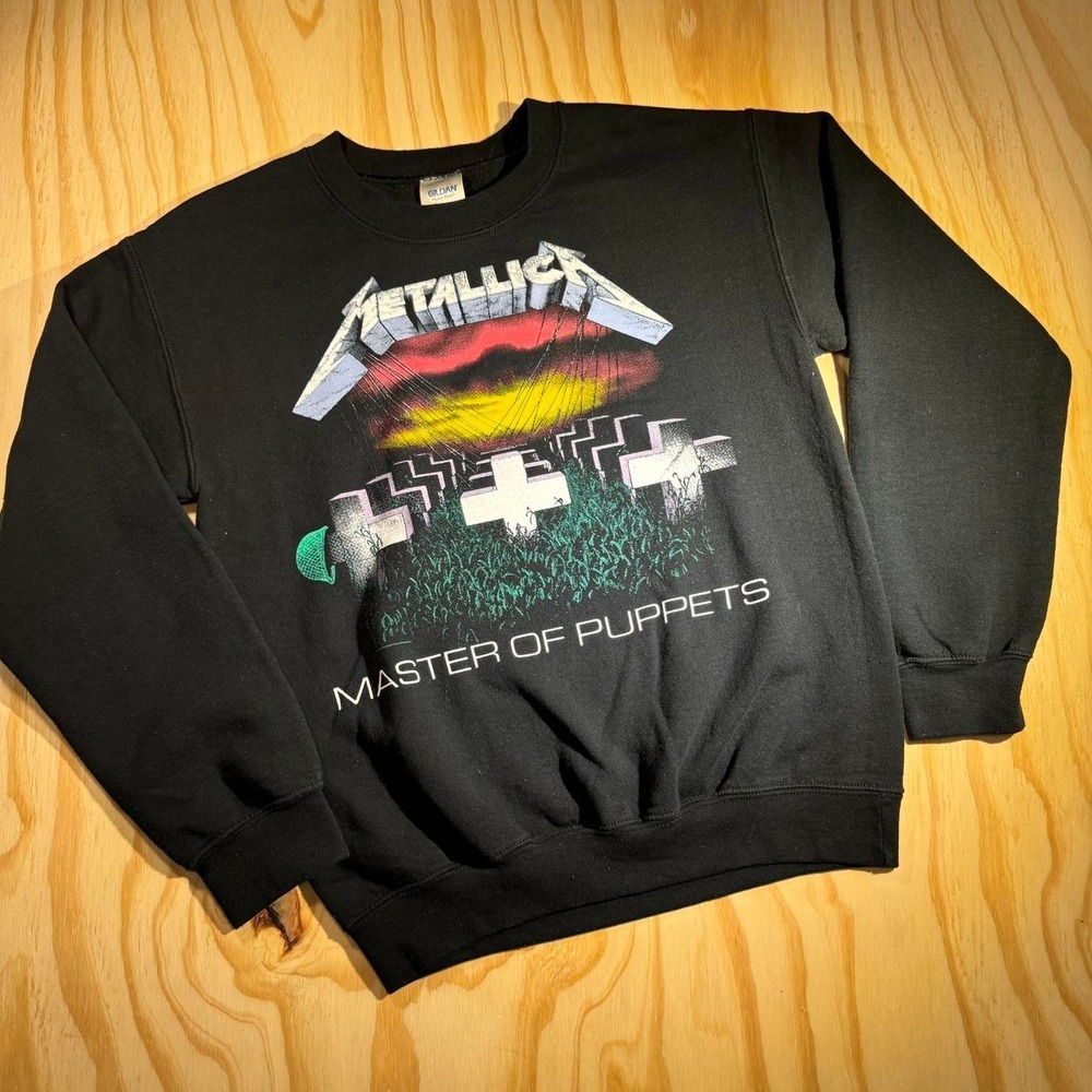 Metallica Master of Puppets black crewneck - Picture 2 of 6
